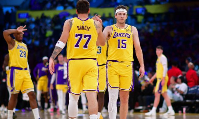 湖人逆转火箭登西部第三 东契奇爆发助队四连胜