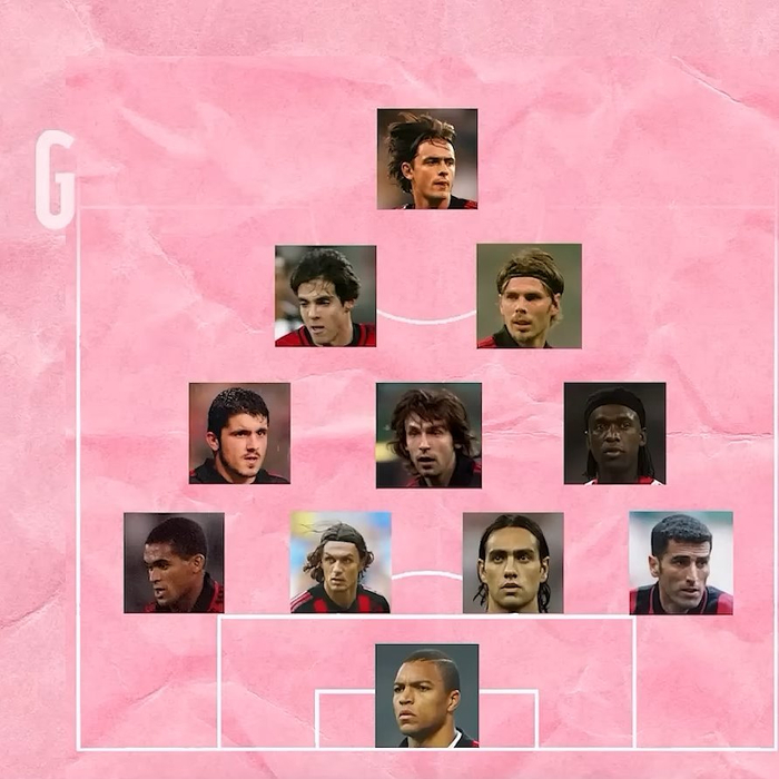 舍甫琴科公布米兰历史最佳阵容 坦言愿担任俱乐