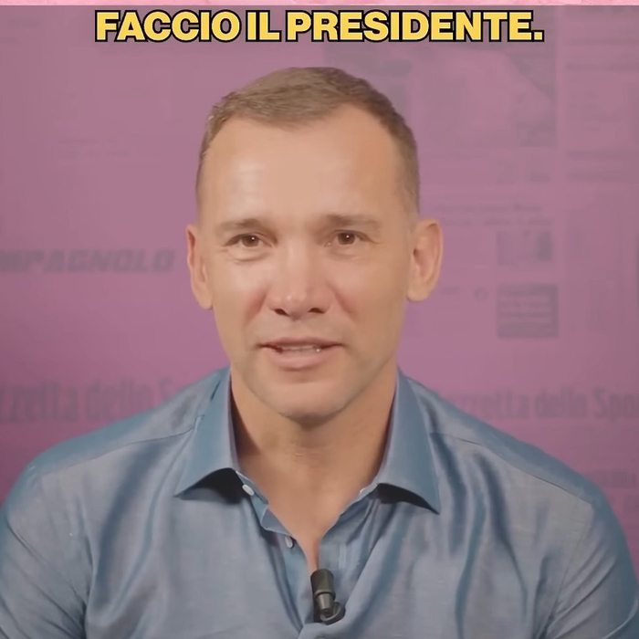 舍甫琴科公布米兰历史最佳阵容 坦言愿担任俱乐